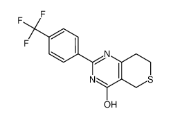 3,5,7,8-四氢-2-[4-(三氟甲基)苯基]-4H-噻喃并[4,3-d]嘧啶-4-酮
