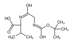 (S)-2-(2-((叔丁氧羰基)氨基)乙酰氨基)-3-甲基丁酸