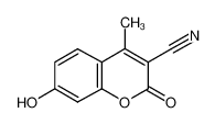 3-氰基-7-羟基-4-甲基香豆素