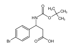 Boc-(RS)-3-氨基-3-(4-溴苯基)-丙酸