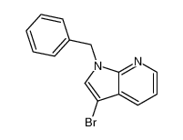 3-溴-1-苄基-1H-吡咯并[2，3-b]吡啶