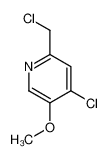 4-氯-2-(氯甲基)-5-甲氧基吡啶