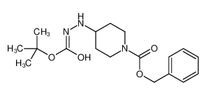 4-(2-(叔丁氧基羰基)肼基)哌啶-1-甲酸苄酯