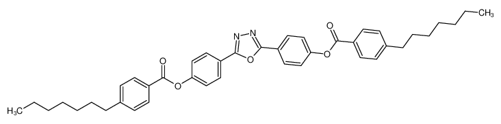 (1,3,4-恶二唑-2,5-二基)双(4,1-亚苯基) 双(4-庚基苯甲酸酯)