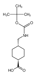 反-4-(叔丁氧羰氨甲基)环己甲酸