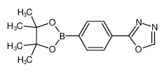 2-(4-(4,4,5,5-四甲基-1,3,2-二氧杂硼杂环戊烷-2-基)苯基)-1,3,4-恶二唑