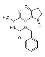 (R)-2,5-二氧代吡咯烷-1-基 2-((苄氧基)羰基)氨基)丙酸酯