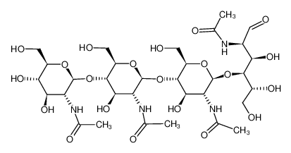 N-乙酰化的壳四糖