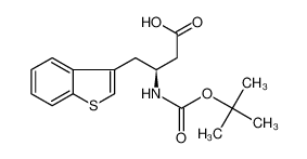 (S)-4-(苯并[b]噻吩-3-基)-3-((叔丁氧羰基)氨基)丁酸