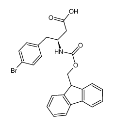 (S)-3-((((9H-芴-9-基)甲氧基)羰基)氨基)-4-(4-溴苯基)丁酸