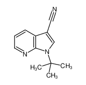 1-(叔丁基)-1H-吡咯并[2，3-b]吡啶-3-甲腈