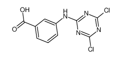 2-(3-羧基苯胺基)-4，6-二氯-1，3，5-三嗪