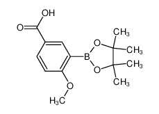4-甲氧基-3-(四甲基-1,3,2-二氧硼杂环戊烷-2-基)苯甲酸