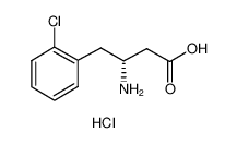 (R)-3-氨基-4-(2-氯苯基)丁酸盐酸盐