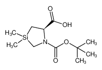 (R)-1-Boc-3,3-二甲基-1,3-硅杂吡咯烷-5-甲酸