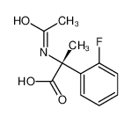 (R)-2-乙酰氨基-2-(2-氟苯基)丙酸