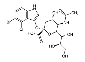 5-溴-4-氯-3-吲哚基-α-D-N-乙酰神经氨酸