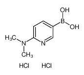 2-( N , N -二甲氨基)吡啶-5-硼酸二盐酸盐