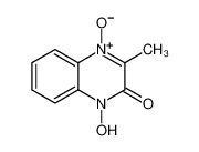 4-羟基-2-甲基-3-氧代-3,4-二氢喹喔啉 1-氧化物