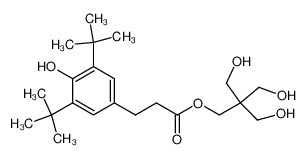 3，5-二(叔丁基)-4-羟基-苯丙酸，3-羟基-2，2-双(羟甲基)丙酯