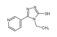 4-乙基-5-(吡啶-3-基)-4H-1,2,4-三唑-3-硫醇