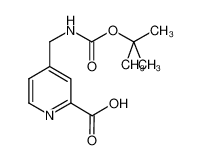 4-[(叔丁氧羰氨基)甲基]吡啶-2-羧酸 [激子手性法用试剂]