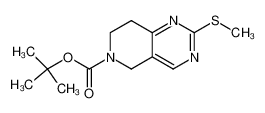 2-(甲硫基)-7，8-二氢吡啶并[4，3-D]嘧啶-6(5H)-羧酸叔丁酯