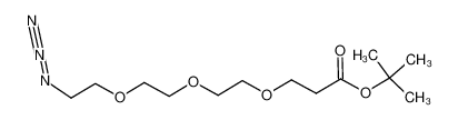 3-[2-[2-(2-叠氮基乙氧基)乙氧基]乙氧基]丙酸叔丁酯