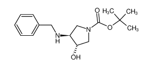 (3S,4S)-3-(苄氨基)-4-羟基吡咯烷-1-甲酸叔丁酯