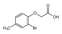 2-(2-溴-4-甲基苯氧基)乙酸