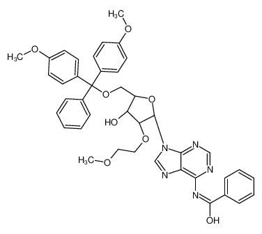 N-苯甲酰基-5'-O-二甲基-2'-O-(2-甲氧基乙基)-腺苷