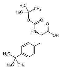 (R)-2-((叔丁氧羰基)氨基)-3-(4-(叔丁基)苯基)丙酸