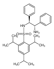 N-[(1S，2S)-2-氨基-1，2-二苯基乙基]-2，4，6-三(1-甲基乙基)苯亚磺酰胺