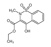 4-羟基-2-甲基-2H-1,2-苯并噻嗪-3-羧酸乙酯1,1-二氧化物