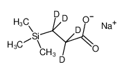 3-(三甲基甲硅烷基)丙酸-d4 钠盐