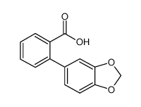 2-(苯并[d][1，3]二氧杂-5-基)苯甲酸