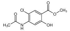 4-乙酰氨基-5-氯-2-羟基苯甲酸甲酯