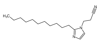 1-(2-氰乙基)-2-十一烷基咪唑