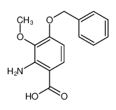 2-氨基-4-苄氧基-3-甲氧基苯甲酸