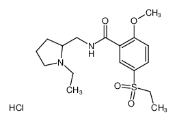 Sultopride hydrochloride
