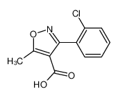 3-(2-氯苯基)-5-甲基异唑-4-羧酸