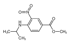 4-异丙基氨基-3-硝基苯甲酸甲酯