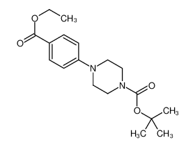 1-BOC-4-(4-(乙氧羰基)苯基)哌嗪