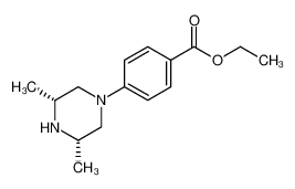 rel-4-((3S,5R)-3,5-二甲基哌嗪-1-基)苯甲酸乙酯