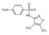 4-氨基-N-(4，5-二甲基-3-异恶唑基)苯磺酰胺