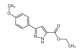 3-(4-甲氧基苯基)-1H-吡唑-5-甲酸乙酯