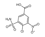 4-氯-3-硝基-5-氨磺酰基苯甲酸