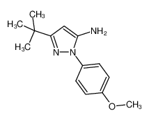 3-(叔丁基)-1-(4-甲氧基苯基)-1H-吡唑-5-胺