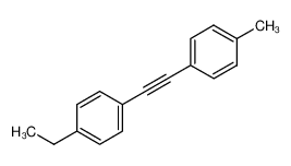 1-乙基-4-[(4-甲基苯基)乙炔基]苯
