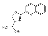 (S)-4-异丙基-2-(喹啉-2-基)-4,5-二氢恶唑